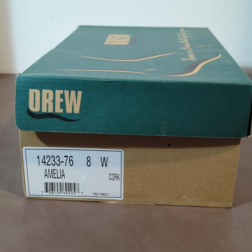 Drew Amelia Women Tan Shoes Size 8W - Picture 8 of 12